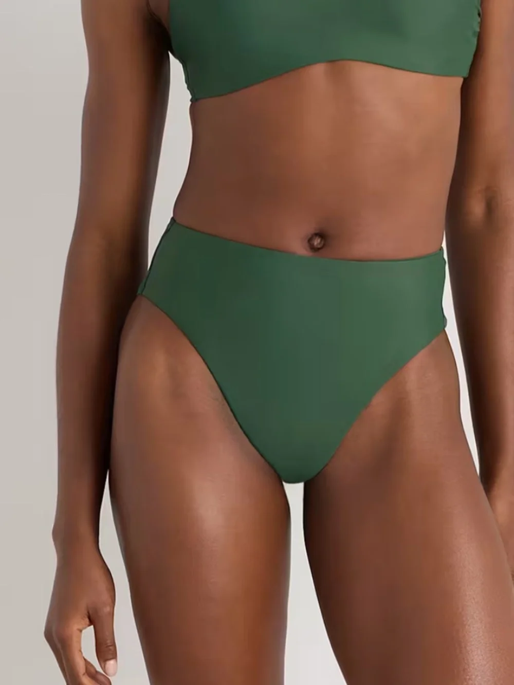 NWOT Quince Italian palm bikini bottom sm